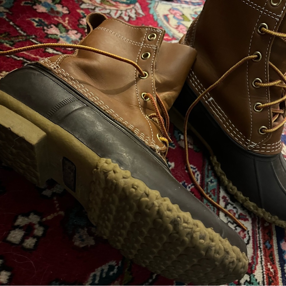 Original L L Bean duck boots, size 8